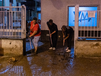 A flash flood occurs in Baiano, in the province of Avellino, on August 27. In the late afternoon, the streets become torrents of mud that in...