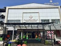 Ramachandran supermarket and Women's clothing shop in Thiruvananthapuram, Kerala, India, on April 16, 2024. (