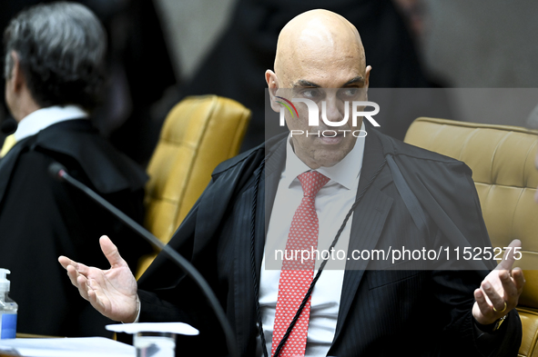 On August 29, 2024, in Brazil, the Minister of the Supreme Court, STF Minister Alexandre de Moraes, orders the blocking of the accounts of a...