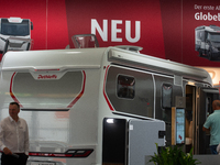 A general view of visitors is seen at the Duesseldorf Trade Fair Center during the Caravan Salon, the leading motorhome and camping van trad...