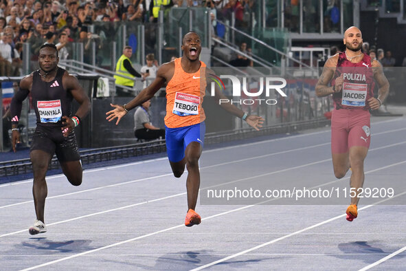 During the IAAF Wanda Diamond League: Golden Gala Pietro Mennea at Olympic Stadium in Rome, Italy, on August 30, 2024 