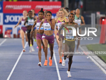 During the IAAF Wanda Diamond League: Golden Gala Pietro Mennea at Olympic Stadium in Rome, Italy, on August 30, 2024 (