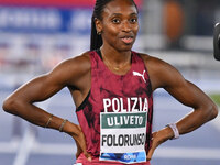 Ayomide FOLORUNSO (ITA) competes in the 400m Hurdles Women and the High Jump during the IAAF Wanda Diamond League: Golden Gala Pietro Mennea...