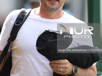 Barrow Manager Stephen Clemence during the Sky Bet Championship match between  Harrogate and Barrow, in Harrogate, United Kingdom, on August...