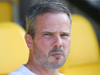 Barrow Manager Stephen Clemence during the Sky Bet Championship match between Sunderland and Burnley at the Stadium Of Light in Sunderland,...