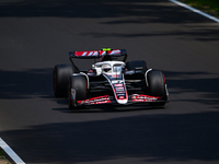 Niko Hulkenberg of Haas F1 Team drives his single-seater during qualifying of the Italian GP, the 16th round of the Formula 1 World Champion...