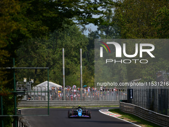 Pierre Gasly of Alpine F1 Team drives his single-seater during qualifying of the Italian GP, the 16th round of the Formula 1 World Champions...