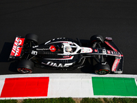 Kevin Magnussen of Haas F1 Team drives his single-seater during qualifying of the Italian GP, the 16th round of the Formula 1 World Champion...