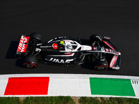 Niko Hulkenberg of Haas F1 Team drives his single-seater during qualifying of the Italian GP, the 16th round of the Formula 1 World Champion...