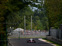 Niko Hulkenberg of Haas F1 Team drives his single-seater during qualifying of the Italian GP, the 16th round of the Formula 1 World Champion...