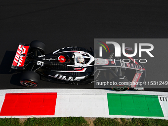 Kevin Magnussen of Haas F1 Team drives his single-seater during qualifying of the Italian GP, the 16th round of the Formula 1 World Champion...