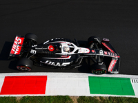 Kevin Magnussen of Haas F1 Team drives his single-seater during qualifying of the Italian GP, the 16th round of the Formula 1 World Champion...