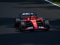 Charles Leclerc of Scuderia Ferrari drives his single-seater during qualifying of the Italian GP, the 16th round of the Formula 1 World Cham...