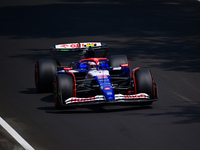 Yuki Tsunoda of Visa Cash-Up Racing Bulls drives his single-seater during qualifying of the Italian GP, the 16th round of the Formula 1 Worl...