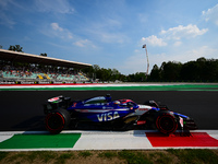 Daniel Ricciardo of Visa Cash-Up Racing Bulls drives his single-seater during qualifying of the Italian GP, the 16th round of the Formula 1...