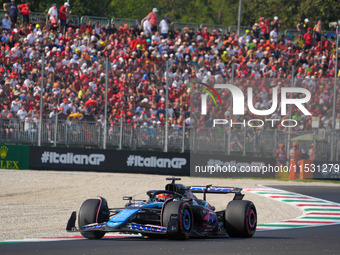 Esteban Ocon of France drives the (31) BWT Alpine F1 Team A524 Renault during the Formula 1 Pirelli Gran Premio d'Italia 2024 in Monza, Ital...