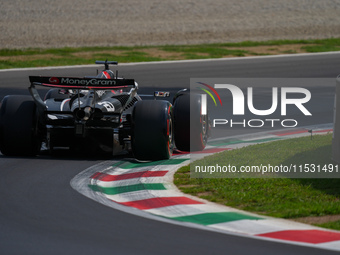 Kevin Magnussen of Denmark drives the (20) MoneyGram Haas F1 Team VF-24 Ferrari during the Formula 1 Pirelli Gran Premio d'Italia 2024 in Mo...