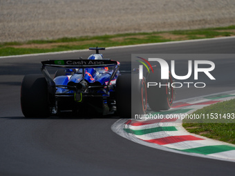 Esteban Ocon of France drives the (31) BWT Alpine F1 Team A524 Renault during the Formula 1 Pirelli Gran Premio d'Italia 2024 in Monza, Ital...