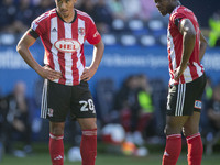 Kamari Doyle #20 of Exeter City F.C. prepares to take the free-kick during the Sky Bet League 1 match between Bolton Wanderers and Exeter Ci...