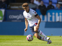 Dion Charles #10 of Bolton Wanderers F.C. in action during the Sky Bet League 1 match between Bolton Wanderers and Exeter City at the Toughs...