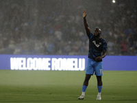 Romelu Lukaku of Napoli before the Serie A soccer match SSC Napoli - Parma Calcio at Stadio Maradona in Naples, Italy, on August 31, 2024. (