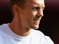 James Ward-Prowse of Nottingham Forest during the Premier League match between Nottingham Forest and Wolverhampton Wanderers at the City Gro...