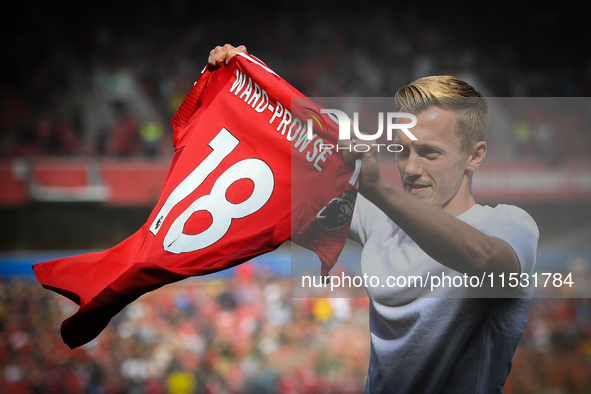 New signing, James Ward-Prowse of Nottingham Forest during the Premier League match between Nottingham Forest and Wolverhampton Wanderers at...