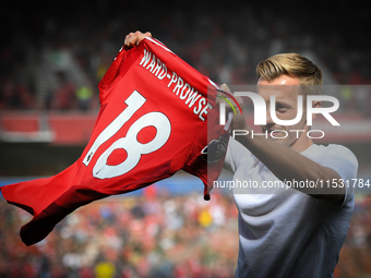 New signing, James Ward-Prowse of Nottingham Forest during the Premier League match between Nottingham Forest and Wolverhampton Wanderers at...