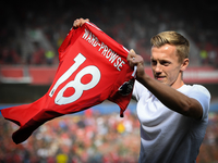 New signing, James Ward-Prowse of Nottingham Forest during the Premier League match between Nottingham Forest and Wolverhampton Wanderers at...