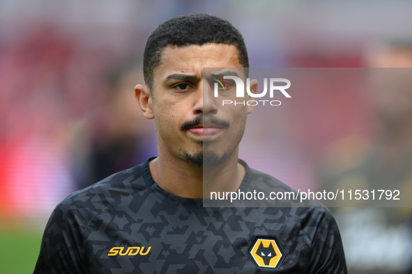 Andre of Wolverhampton Wanderers during the Premier League match between Nottingham Forest and Wolverhampton Wanderers at the City Ground in...