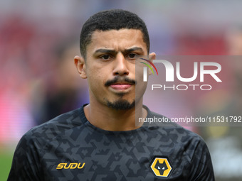 Andre of Wolverhampton Wanderers during the Premier League match between Nottingham Forest and Wolverhampton Wanderers at the City Ground in...