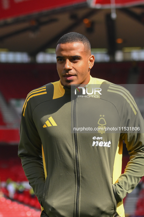 Murillo of Nottingham Forest during the Premier League match between Nottingham Forest and Wolverhampton Wanderers at the City Ground in Not...