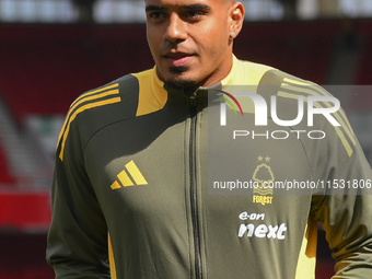 Murillo of Nottingham Forest during the Premier League match between Nottingham Forest and Wolverhampton Wanderers at the City Ground in Not...