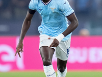 Boulaye Dia of SS Lazio during the Serie A Enilive match between SS Lazio and AC Milan at Stadio Olimpico on Aug 31, 2024 in Rome, Italy. (