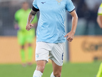 Nicolo' Rovella of SS Lazio looks on during the Serie A Enilive match between SS Lazio and AC Milan at Stadio Olimpico on Aug 31, 2024 in Ro...