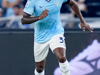 Nuno Tavares of SS Lazio during the Serie A Enilive match between SS Lazio and AC Milan at Stadio Olimpico on Aug 31, 2024 in Rome, Italy. (