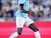 Boulaye Dia of SS Lazio during the Serie A Enilive match between SS Lazio and AC Milan at Stadio Olimpico on Aug 31, 2024 in Rome, Italy. (