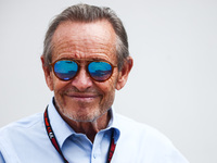 Jacky Ickx is seen on qualifying session day, ahead of the Italian Formula One Grand Prix at Autodromo Nazionale Monza circuit, in Monza on...