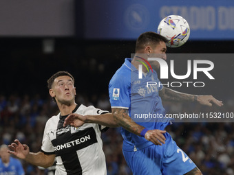 Matteo Politano of Napoli during the Serie A soccer match SSC Napoli vs. Parma Calcio at Stadio Maradona in Naples, Italy, on August 31, 202...