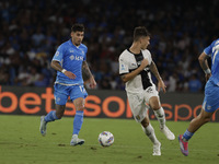 Mathias Olivera of Napoli during the Serie A soccer match SSC Napoli vs. Parma Calcio at Stadio Maradona in Naples, Italy, on August 31, 202...