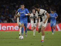 Alessandro Buongiorno of Napoli during the Serie A soccer match SSC Napoli vs. Parma Calcio at Stadio Maradona in Naples, Italy, on August 3...