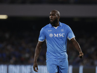 Romelu Lukaku of Napoli during the Serie A soccer match between SSC Napoli and Parma Calcio at Stadio Maradona in Naples, Italy, on August 3...