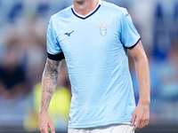 Nicolo' Rovella of SS Lazio looks on during the Serie A Enilive match between SS Lazio and AC Milan at Stadio Olimpico on Aug 31, 2024 in Ro...