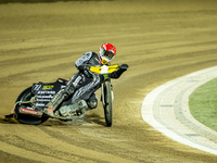 Maciej Janowski participates in a FIM Speedway Grand Prix of Poland in Wroclaw, Poland, on August 31, 2024. (