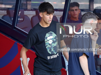 Marc Bernal during the match between FC Barcelona and Real Valladolid CF, corresponding to week 4 of LaLiga EA Sports, at the Lluis Companys...