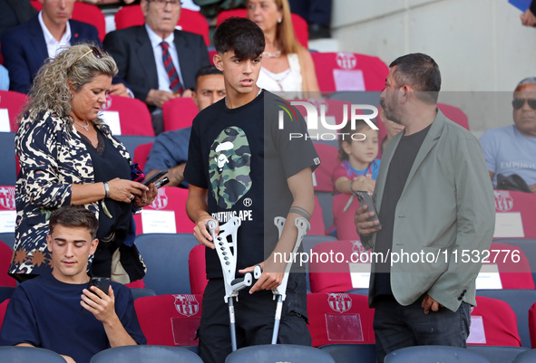 Marc Bernal during the match between FC Barcelona and Real Valladolid CF, corresponding to week 4 of LaLiga EA Sports, at the Lluis Companys...