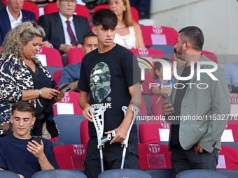 Marc Bernal during the match between FC Barcelona and Real Valladolid CF, corresponding to week 4 of LaLiga EA Sports, at the Lluis Companys...