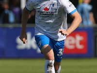 Ben Jackson of Barrow during the Sky Bet League 2 match between Harrogate Town and Barrow at Wetherby Road in Harrogate, England, on August...