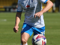 Barrow's Robbie Gotts during the Sky Bet League 2 match between Harrogate Town and Barrow at Wetherby Road in Harrogate, England, on August...