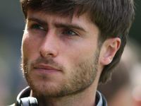 Barrow's Kian Spence during the Sky Bet League 2 match between Harrogate Town and Barrow at Wetherby Road in Harrogate, England, on August 3...